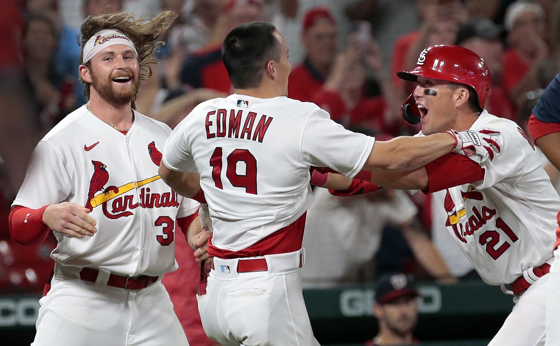 Cardinals beat Nationals 6-5 with walk-off double by Edman